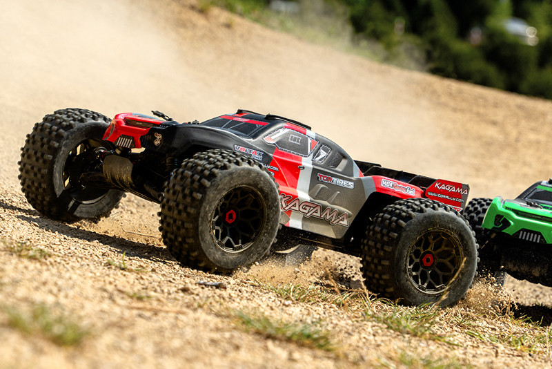 Team Corally Kagama XP 6S Monster Truck, RTR Version, Red - Small