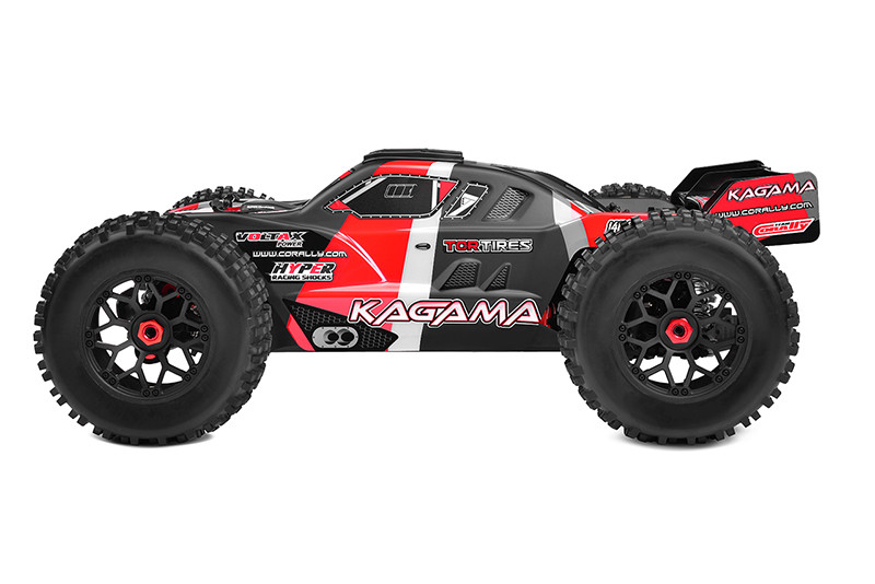 カムラ Team Corally Kagama XP 6S Monster Truck, RTR Version, Red - Small