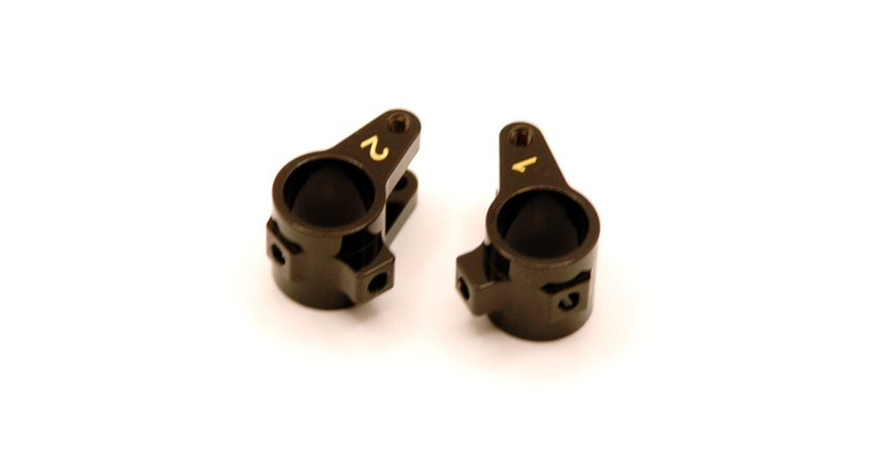 ST Racing Concepts 232071-2BR CNC Machined Brass Rear Axle Link Mount for SCX10 Pro Comp (Black coated)