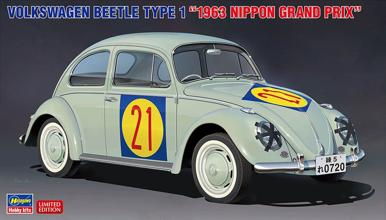 Hasewaga 1/24 VLK Beetle 1963 Nippon Model Kit