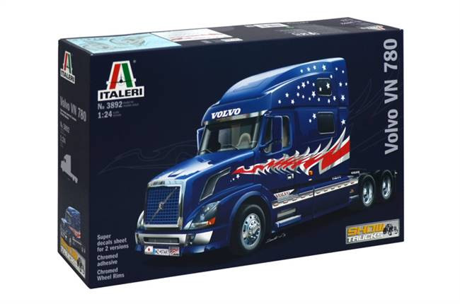 Italeri 553892 1/24 Volvo VN 780 Model Kit - Small Addictions RC