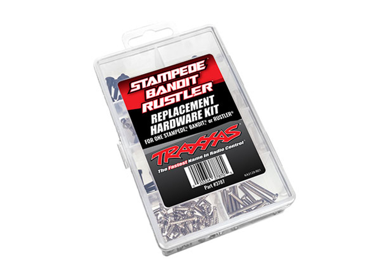 Traxxas 3787 Hardware kit, Bandit/Stampede/Rustler (contains all hardware used on Bandit, Stampede, or Rustler)