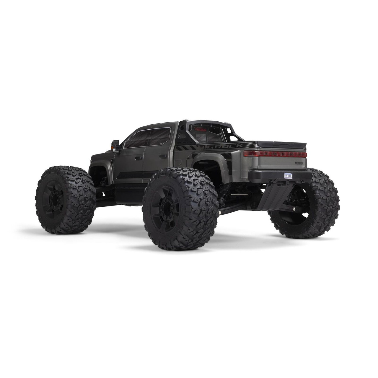 Arrma 1/7 BIG ROCK 6S 4X4 BLX Monster Truck RTR, Gunmetal