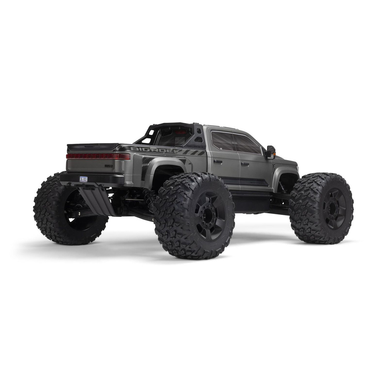 Arrma 1/7 BIG ROCK 6S 4X4 BLX Monster Truck RTR, Gunmetal - Small