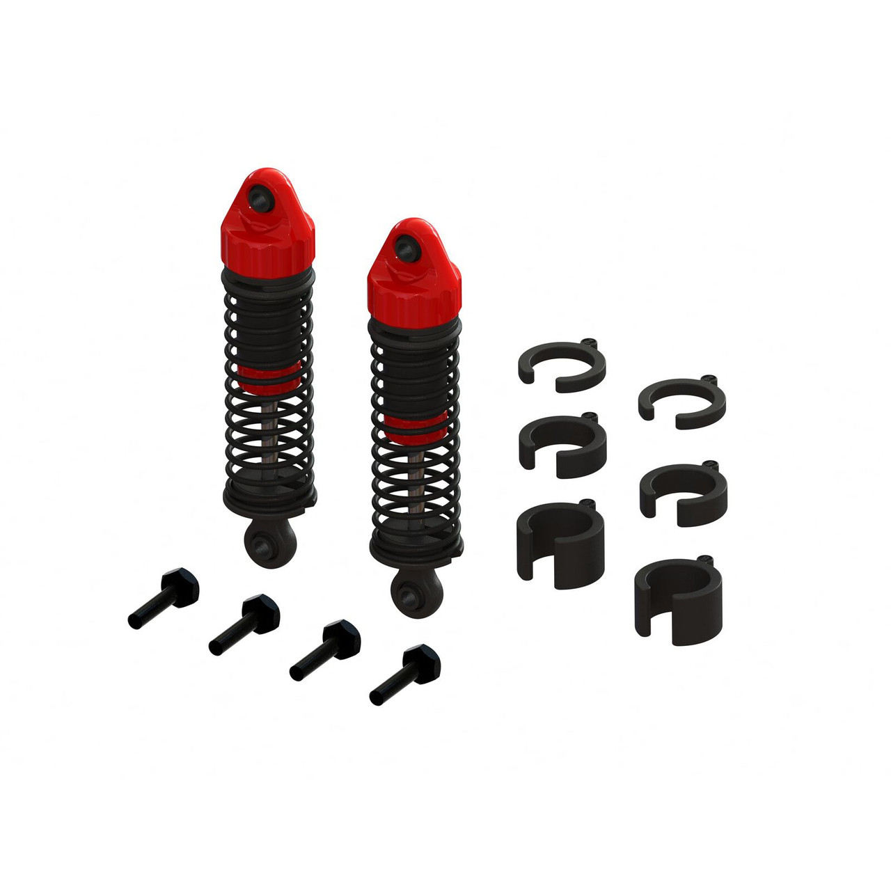 Arrma 330806 Shock Set, 58mm Length, 300cSt Oil (2pcs) - GROM