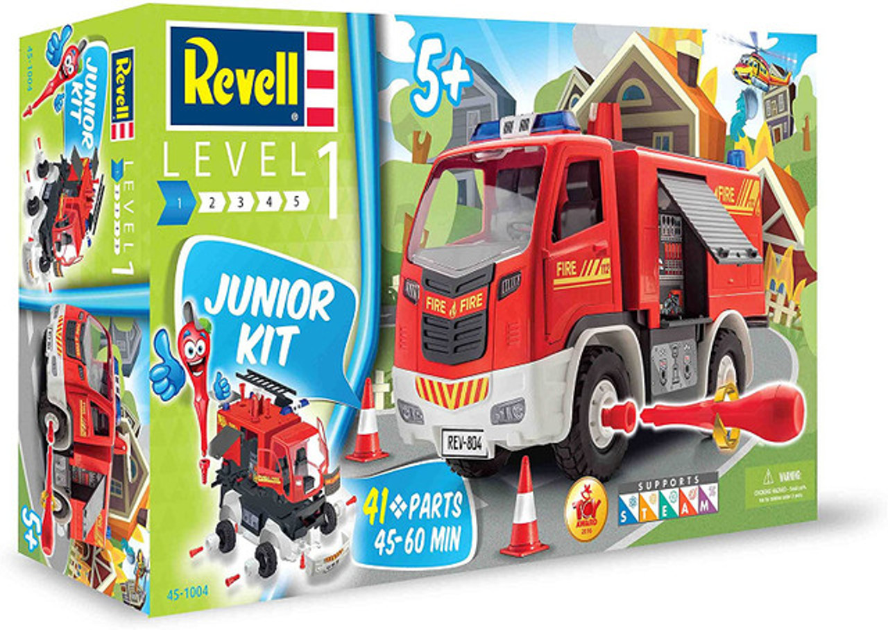 Revell Jr. Fire Truck Model Kit Skill 0