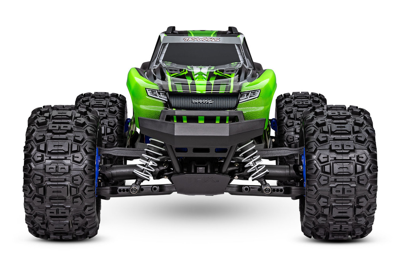 Traxxas Stampede 4X4 BL-2s: 1/10 Scale 4WD Monster Truck, Green