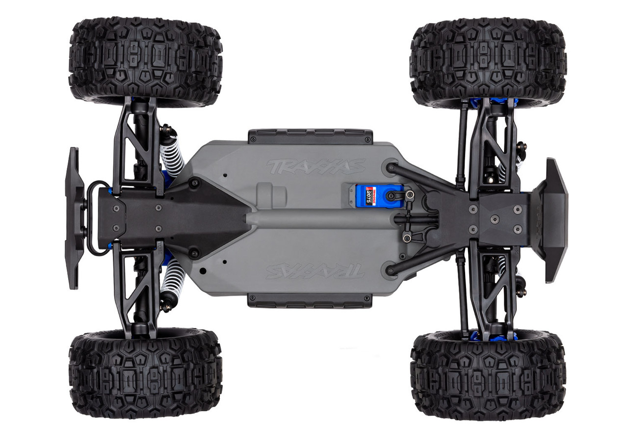 Traxxas Stampede 4X4 BL-2s: 1/10 Scale 4WD Monster Truck, Blue