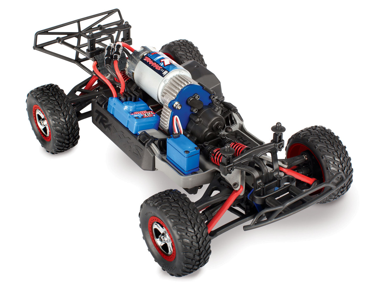 Traxxas 1/16 Scale Slash: 4X4 Short Course Truck w/USB-C, Black