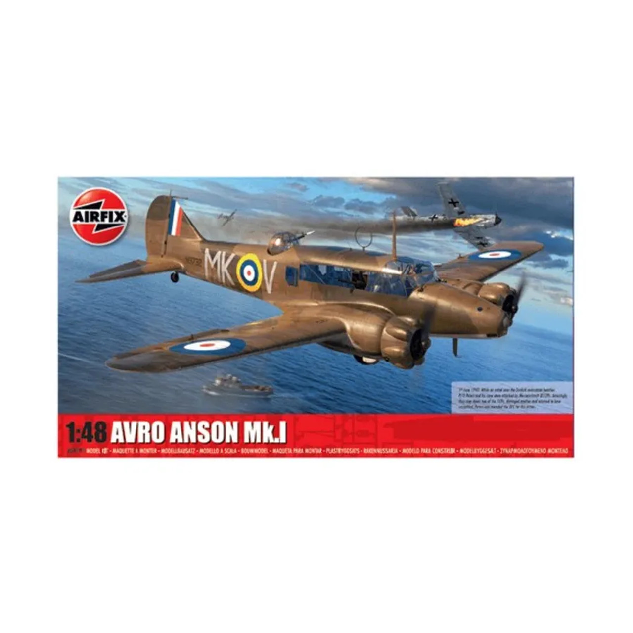 AirFix 1/48 Avro Anson Mk I Monoplane Model Kit