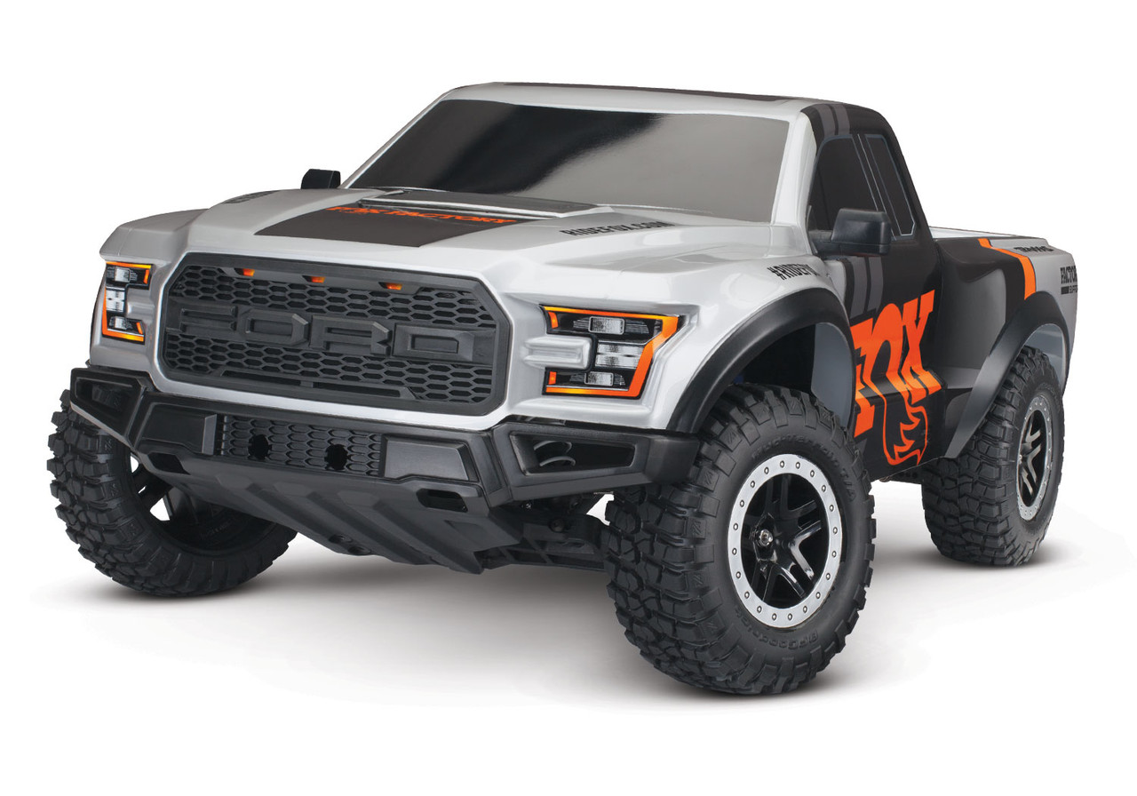 Traxxas Ford Raptor: 1/10 Scale 2WD Replica Truck w/USB-C, FOX