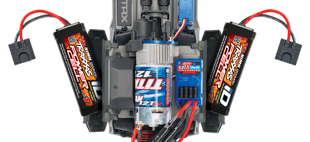 Traxxas 1/16 Scale E-Revo: 4X4 Monster Truck w/USB-C, Blue