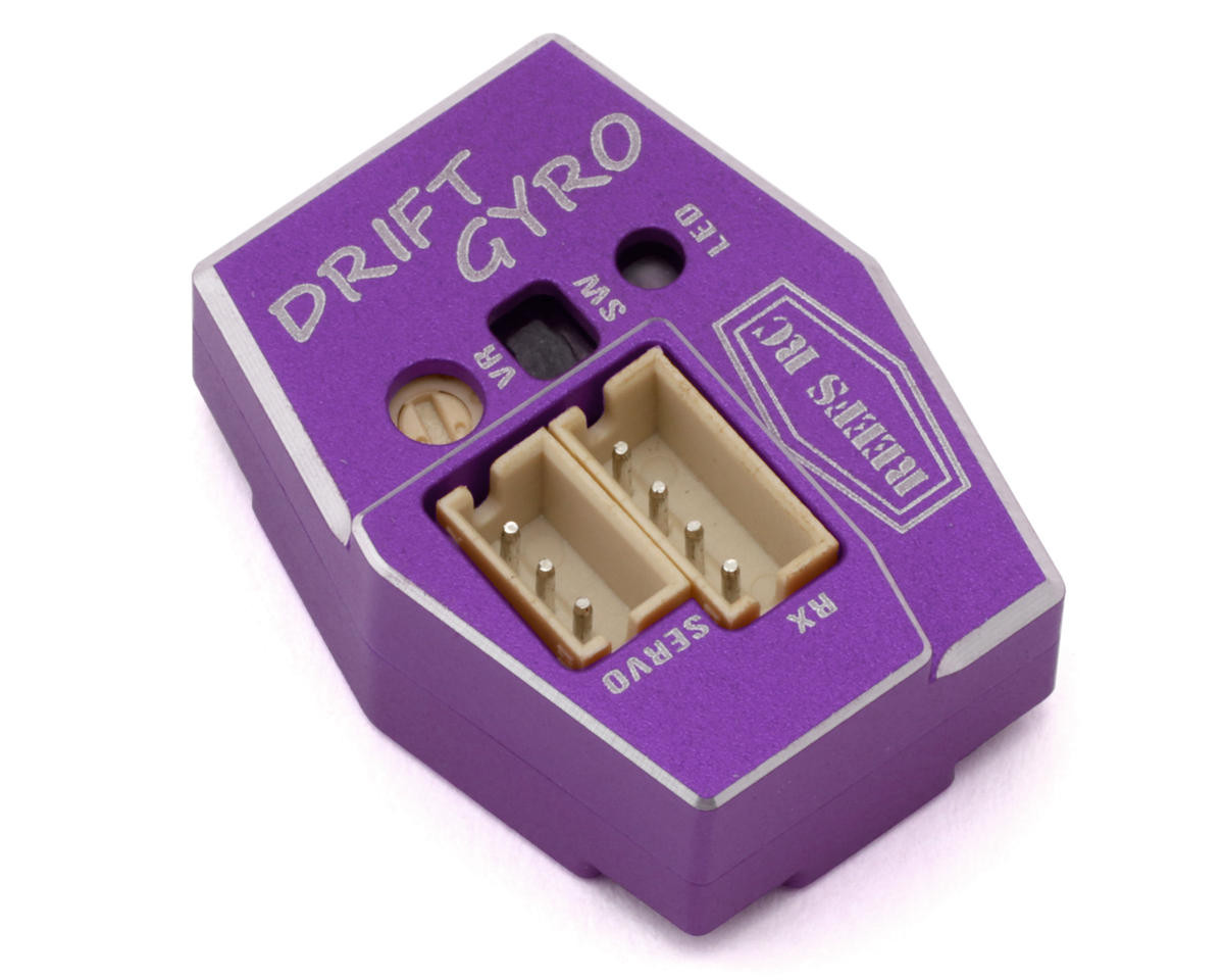 Reefs RC Drift Gyro for 1/10 and Mini Scale RC Drift Cars, Purple