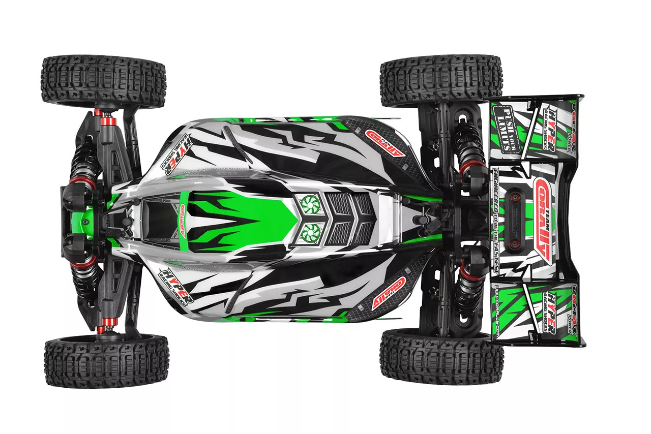 Team Corally Spark XB6 1/8 6S Basher Buggy, ROLLER, Green - Small