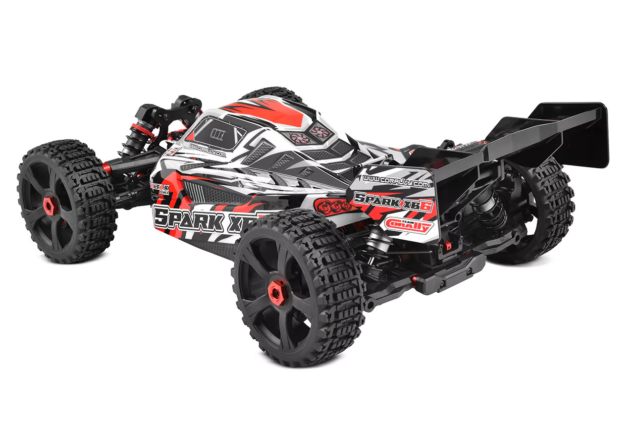 Team Corally Spark XB6 1/8 6S Basher Buggy, ROLLER, Red