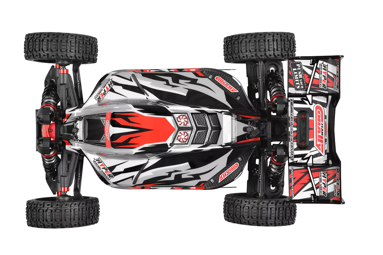 Team Corally Spark XB6 1/8 6S Basher Buggy, ROLLER, Red - Small