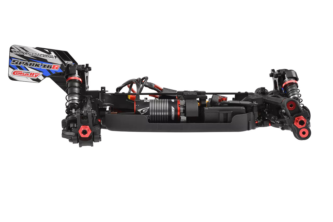 Team Corally Spark XB6 1/8 6S Basher Buggy, RTR, Blue - Small
