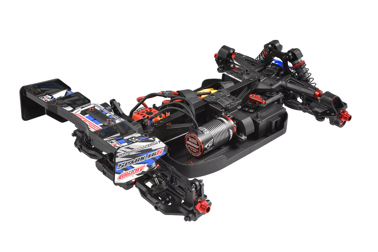 Team Corally Spark XB6 1/8 6S Basher Buggy, RTR, Blue