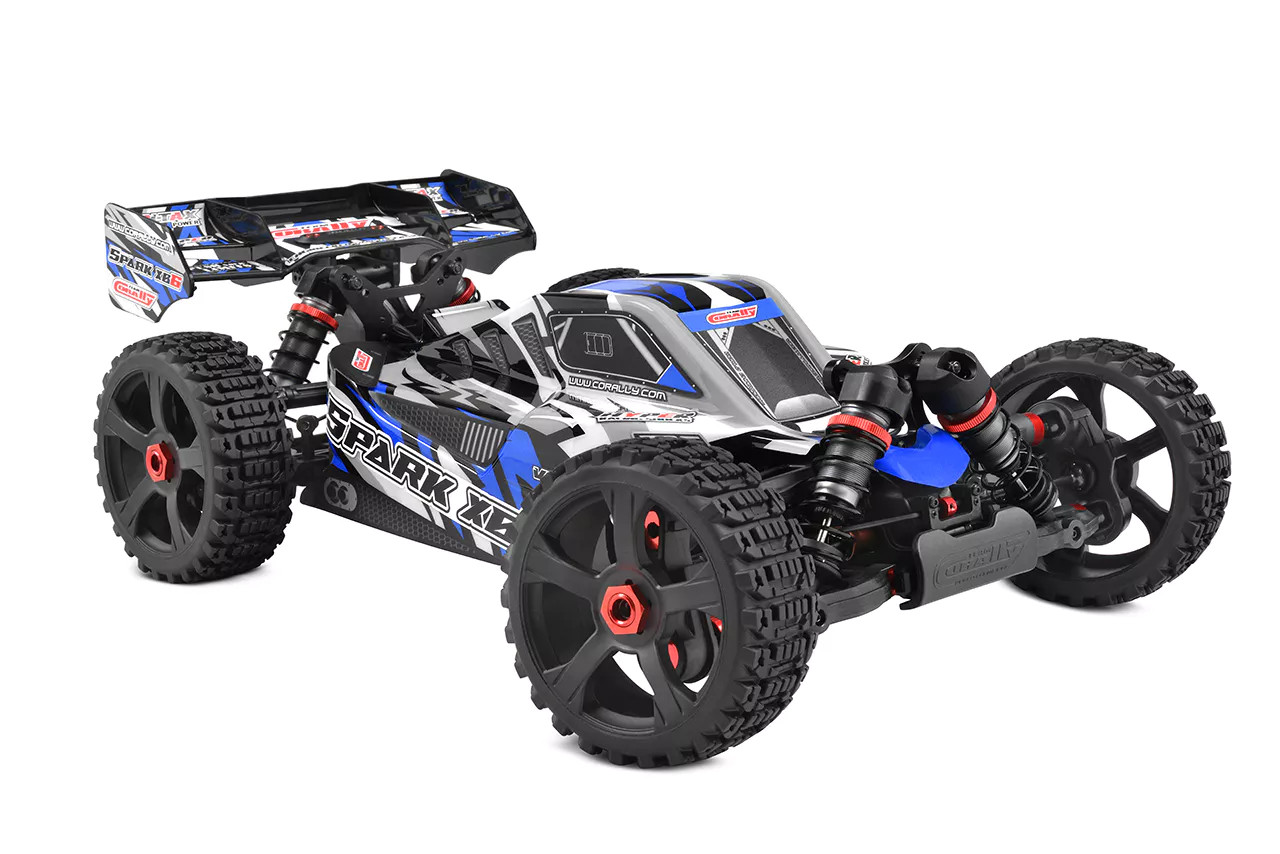 Team Corally Spark XB6 1/8 6S Basher Buggy, RTR, Blue