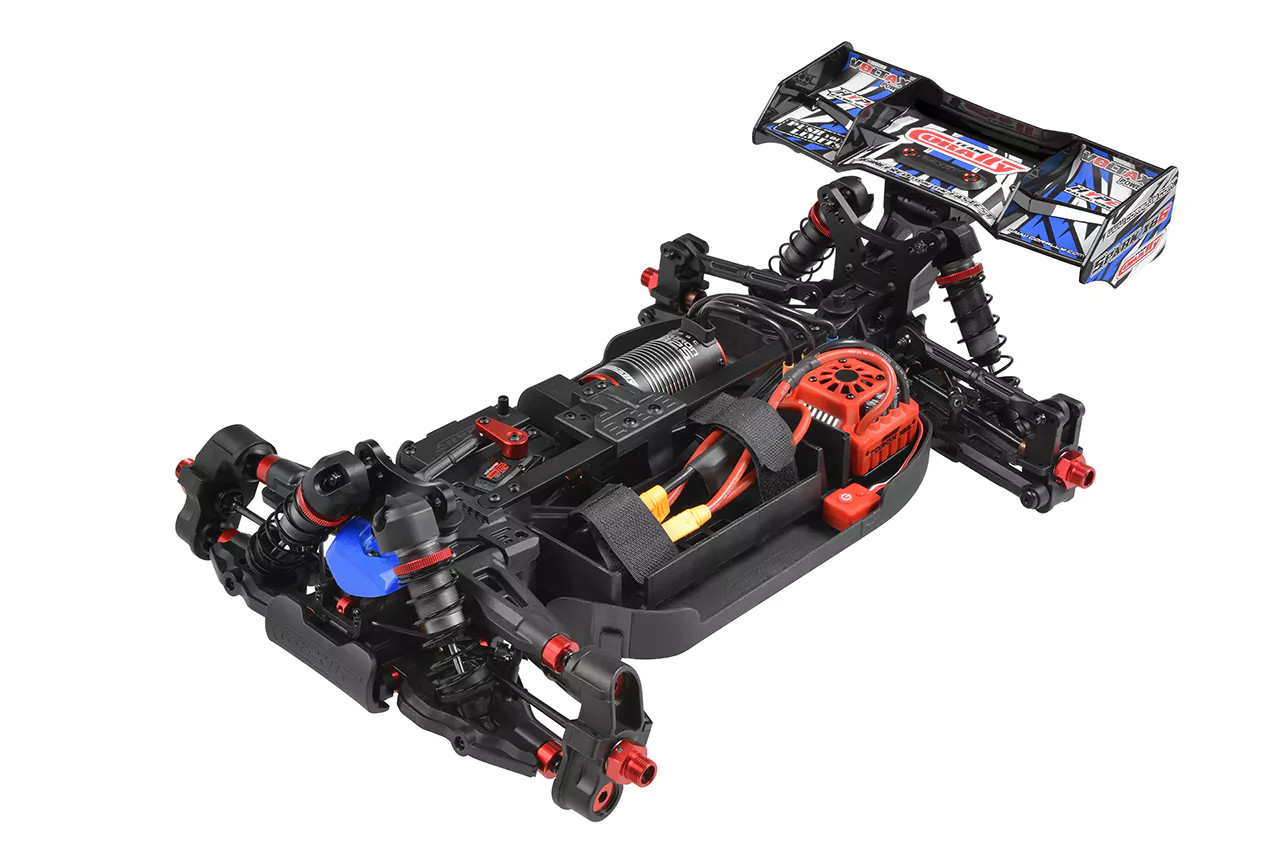 Team Corally Spark XB6 1/8 6S Basher Buggy, RTR, Blue - Small