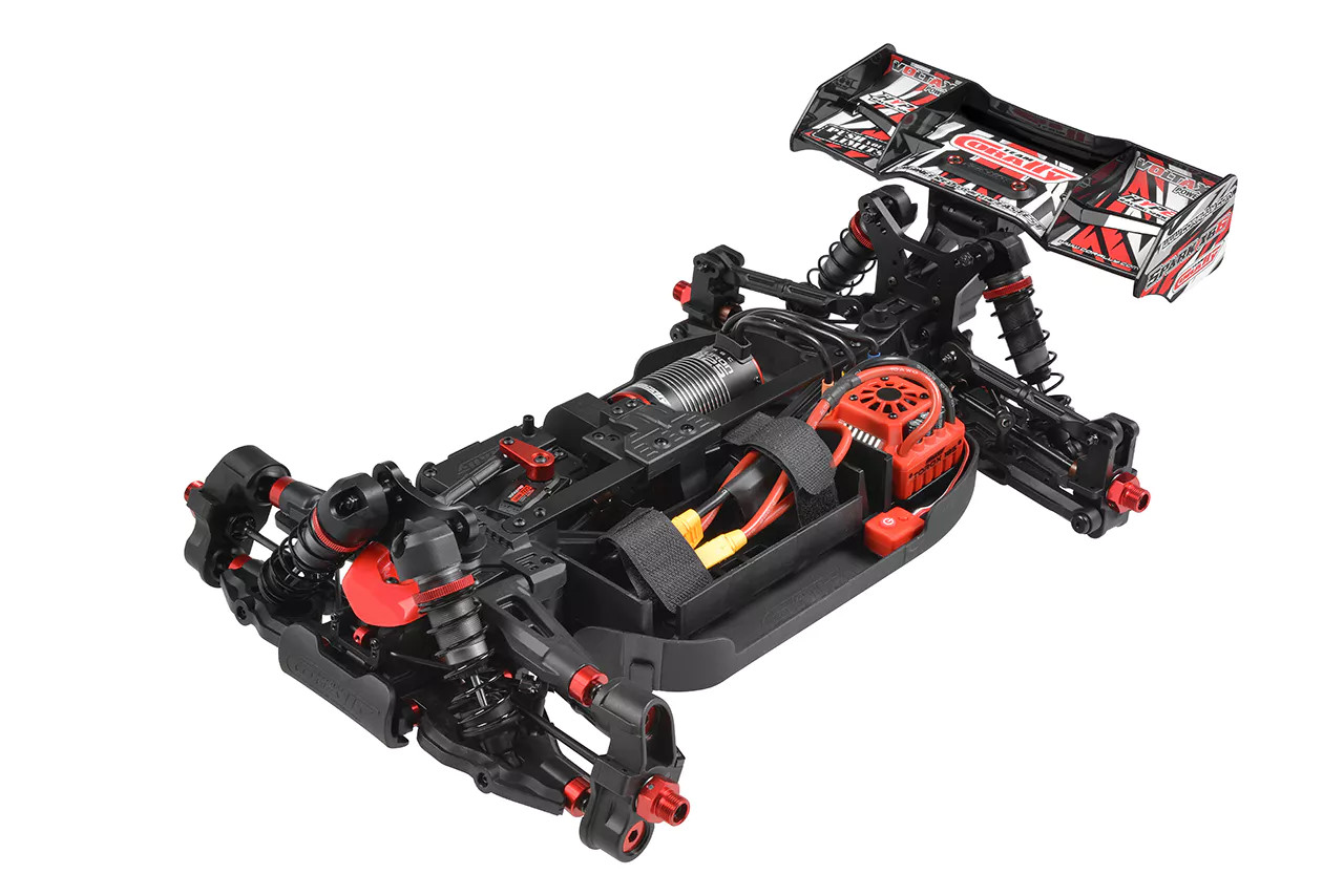 Team Corally Spark XB6 1/8 6S Basher Buggy, RTR, Red - Small