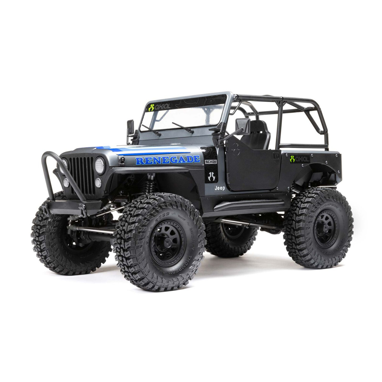 Axial SCX10 III Jeep CJ-7 4WD Brushed RTR, Grey