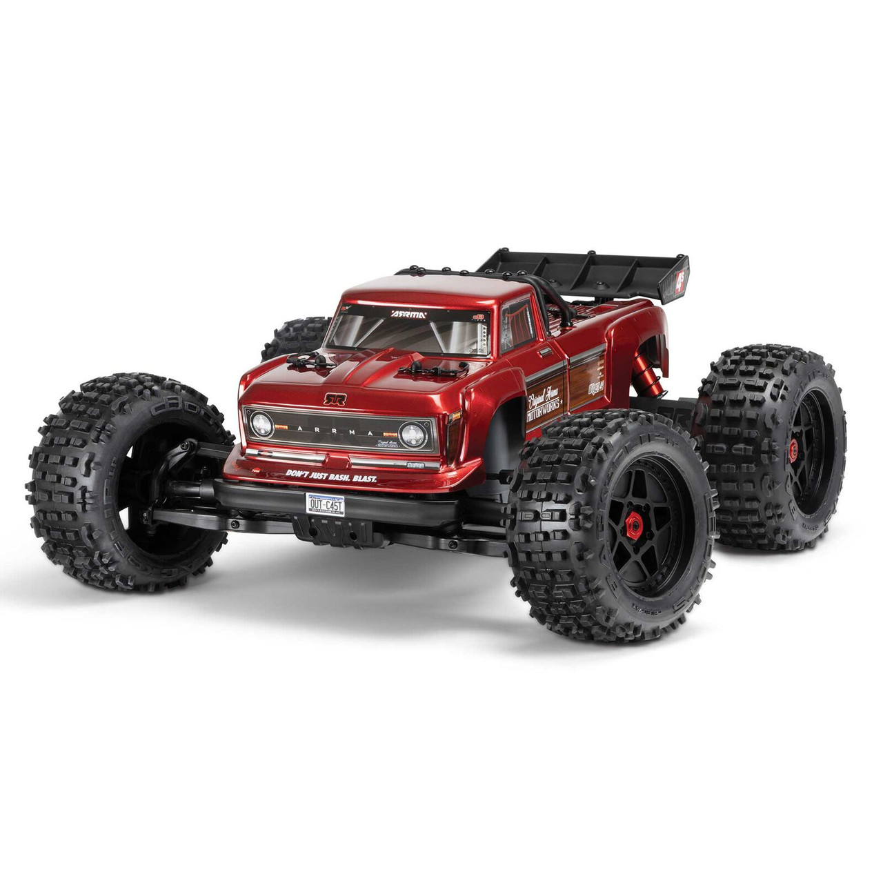 Arrma OUTCAST 4X4 4S V2 BLX Stunt Truck RTR, Red