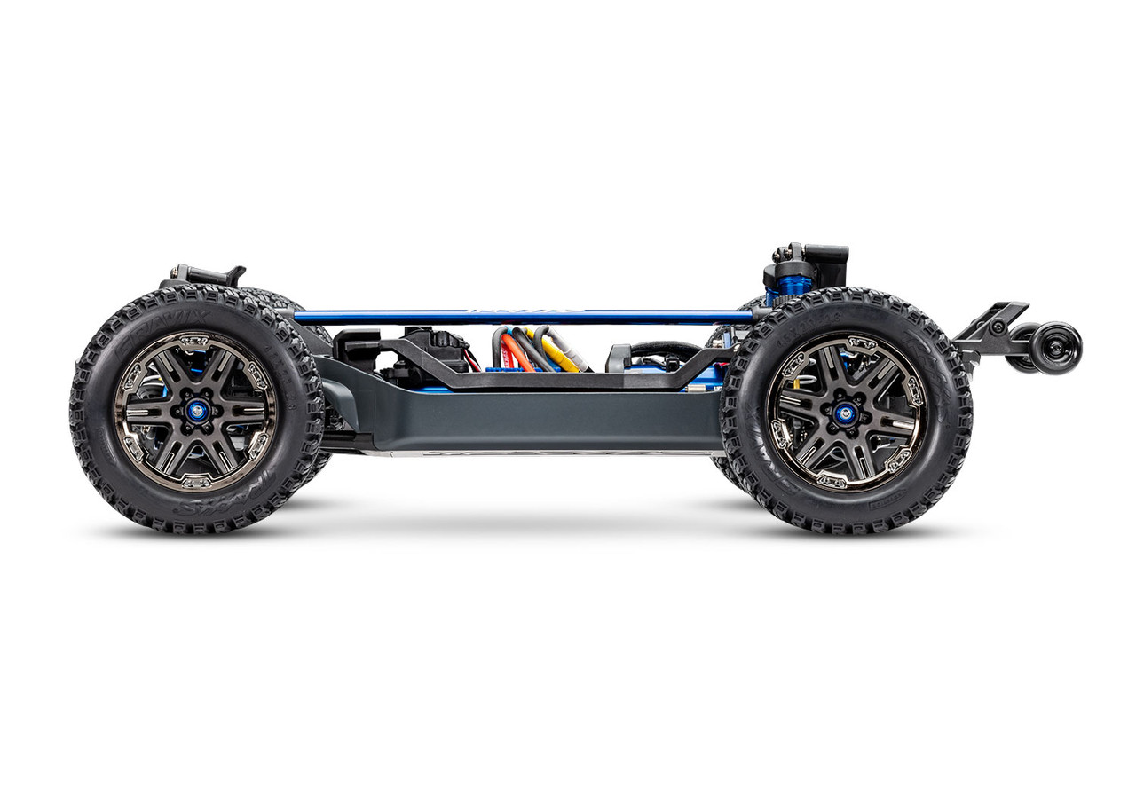 Traxxas Rustler 4x4 Ultimate 1/10 RTR Brushless Stadium Truck (Blue)