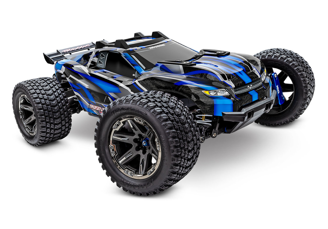 Traxxas Rustler 4x4 Ultimate 1/10 RTR Brushless Stadium Truck (Blue)