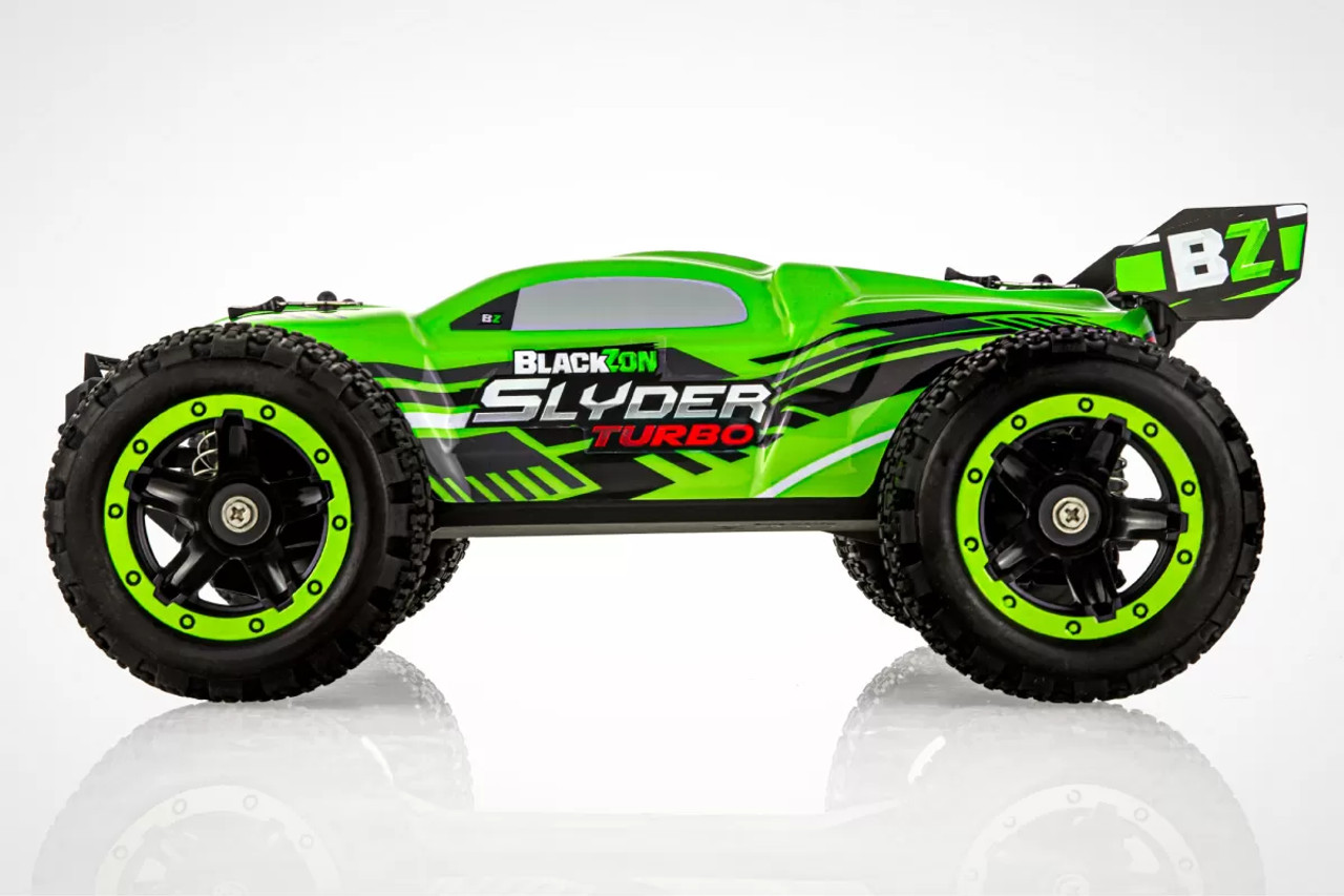 BlackZon Slyder ST Turbo 1/16 4WD RTR 2S Brushless - Green