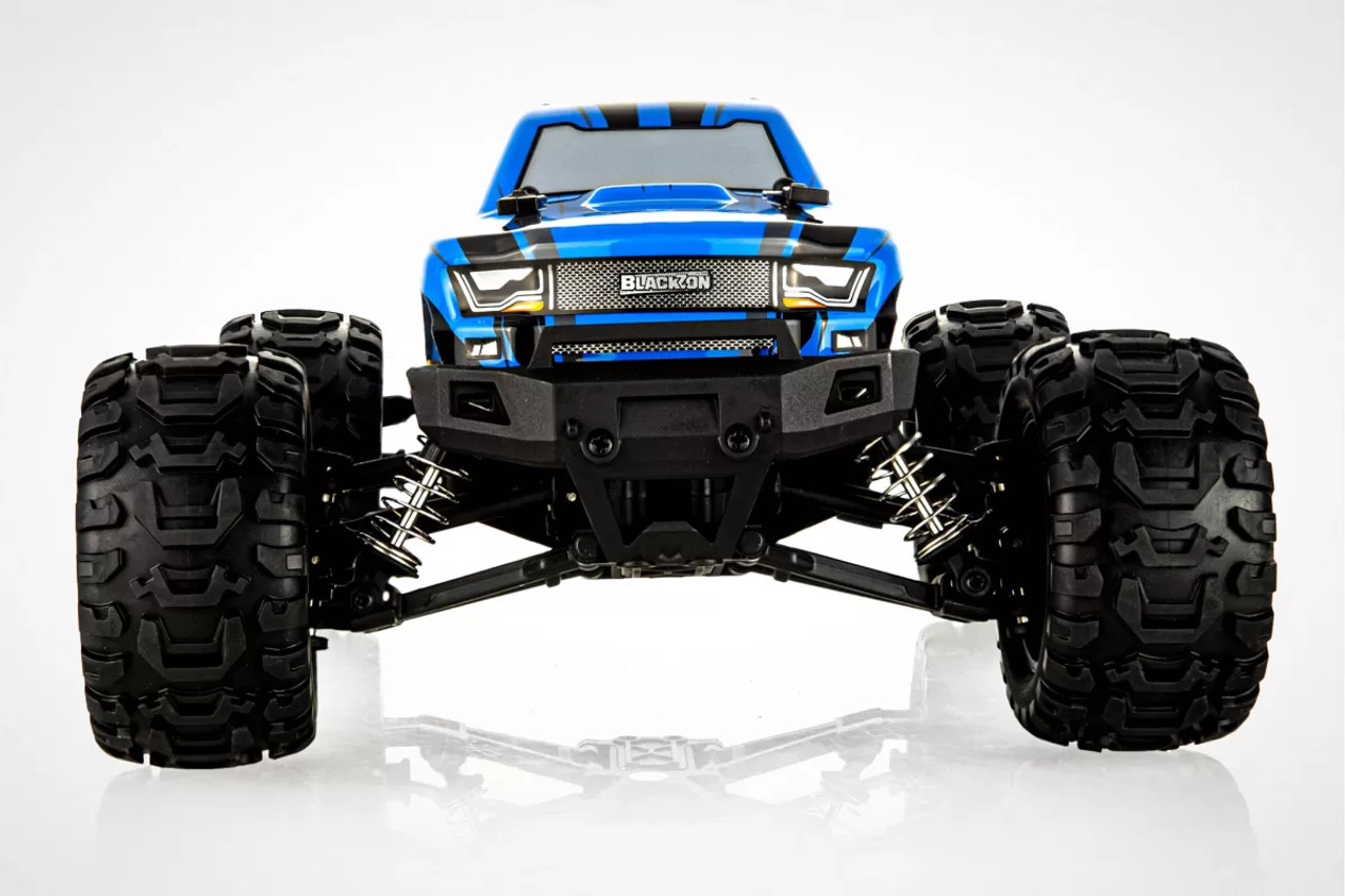 BlackZon Slyder MT Turbo 1/16 4WD RTR 2S Brushless - Blue