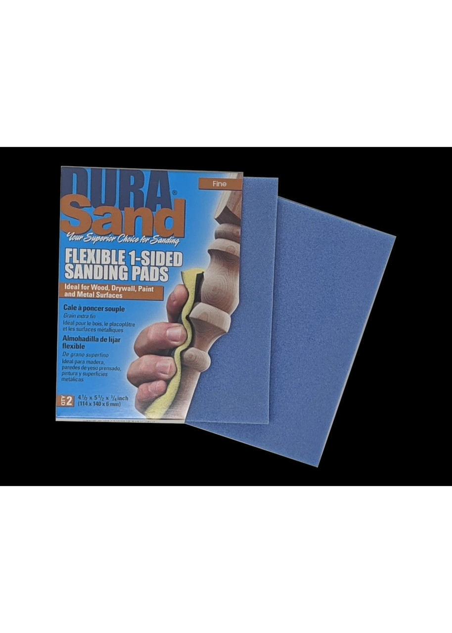 DuraSand Fine Grit (Blue) High Flex Sanding Pad (2)