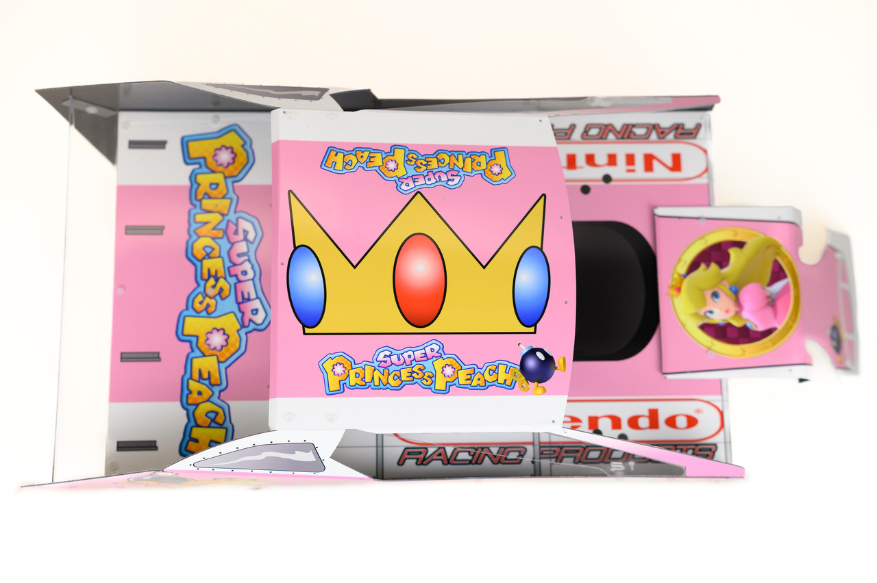 Wrapped Mudboss Body Mario Kart Princess Peach