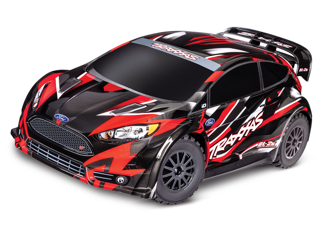 Traxxas Ford Fiesta ST Rally BL-2s Red