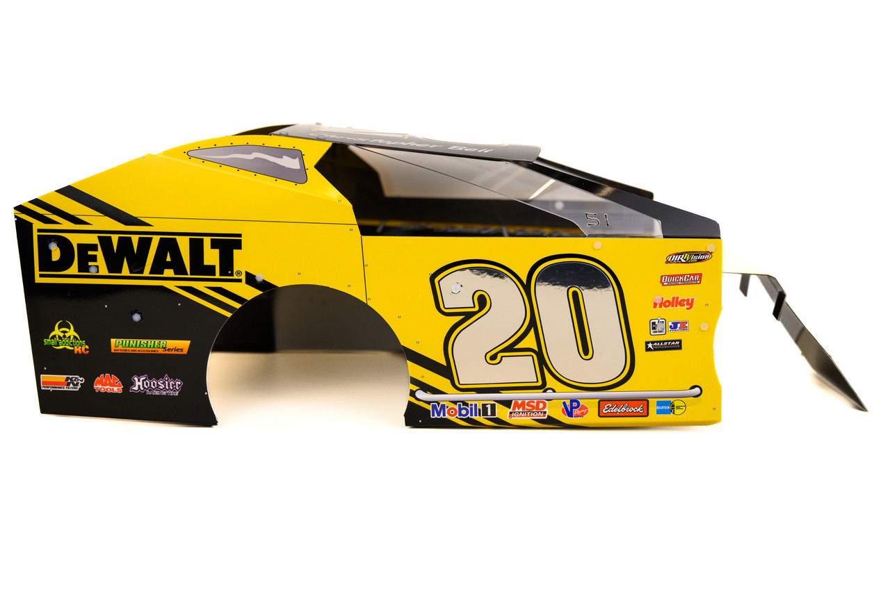 Wrap Addicts NASCAR #20 Christopher Bell Dewalt MudBoss Wrap