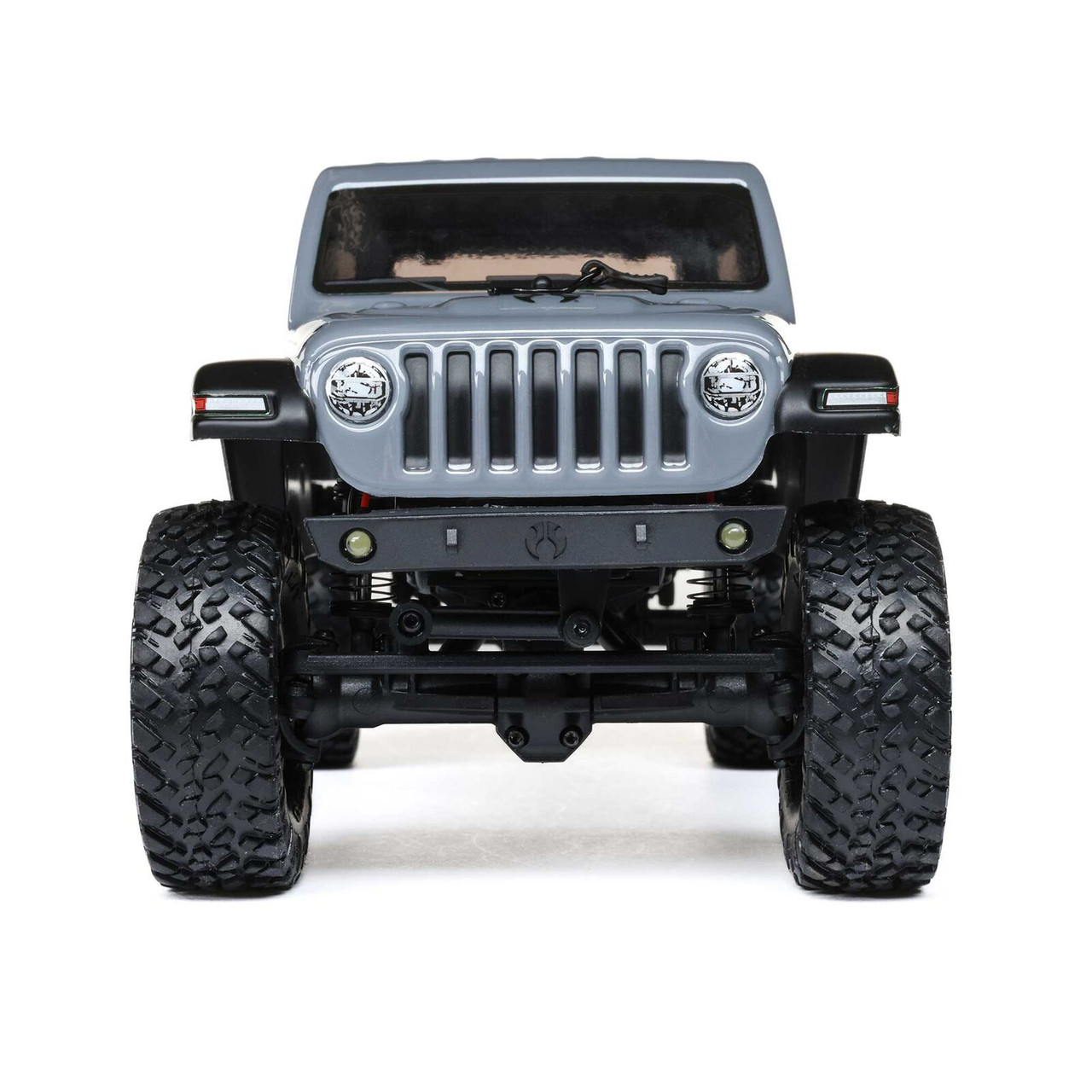 Axial 1/24 SCX24 Jeep Wrangler JLU 4X4 Rock Crawler Brushed RTR, Gray