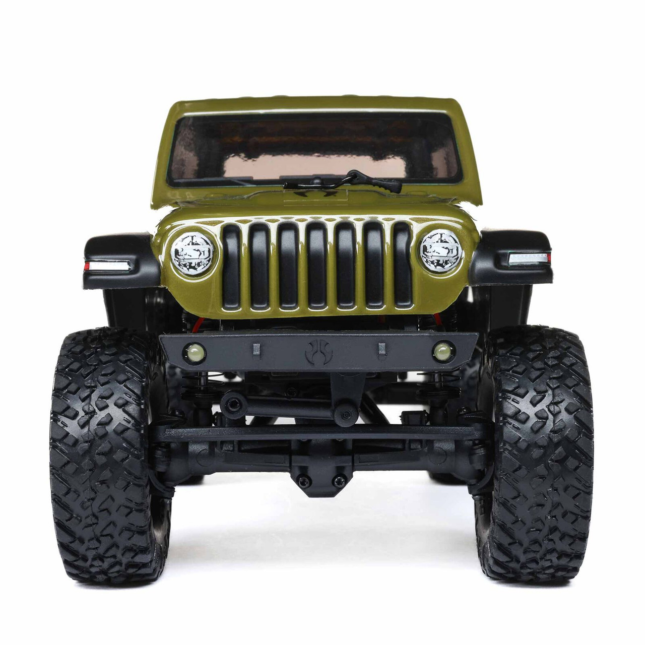 Axial 1/24 SCX24 Jeep Wrangler JLU 4X4 Rock Crawler Brushed RTR, Green