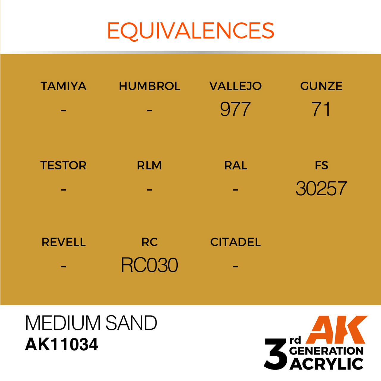 AK Interactive 3G Acrylic Medium Sand 17ml