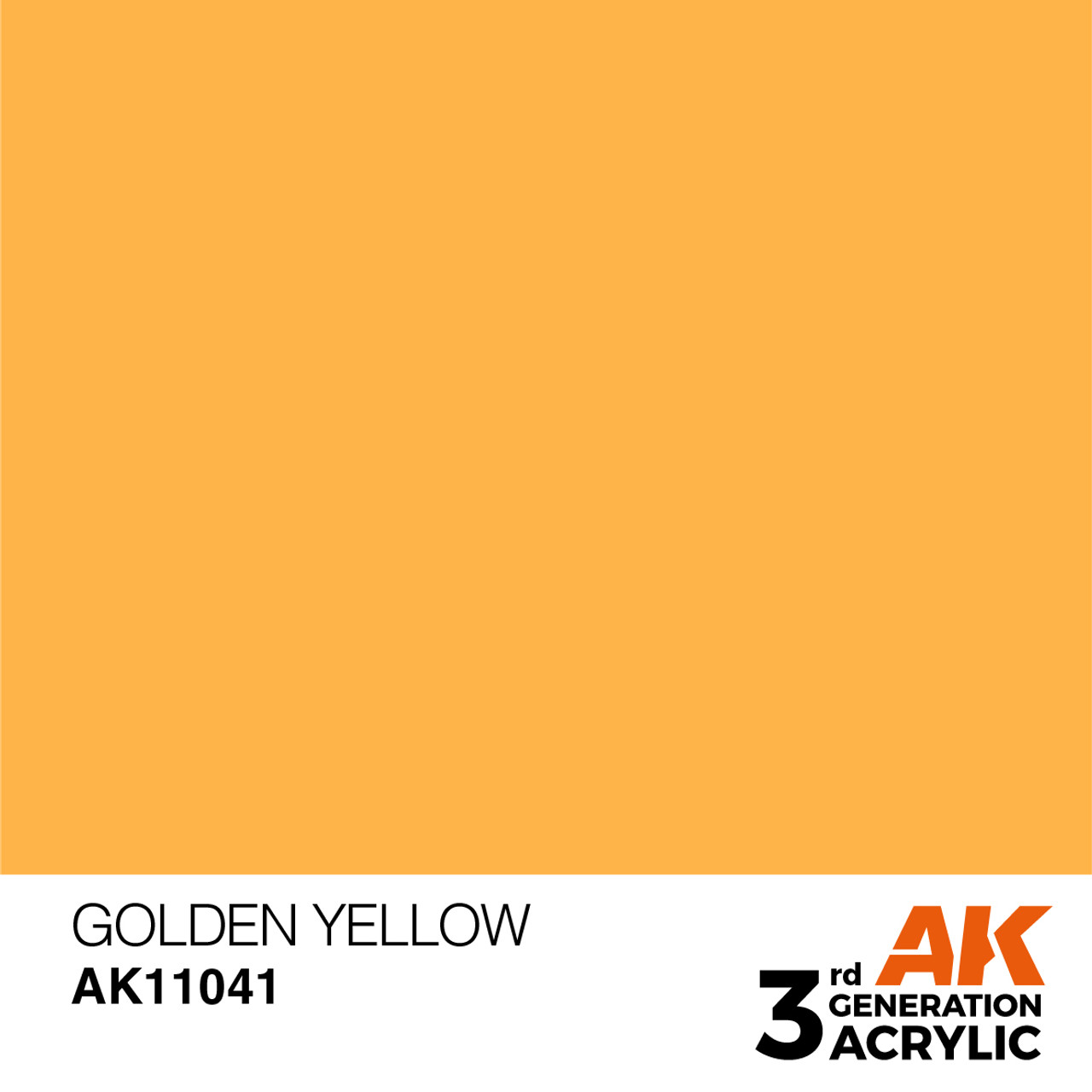 AK Interactive 3G Acrylic Golden Yellow 17ml