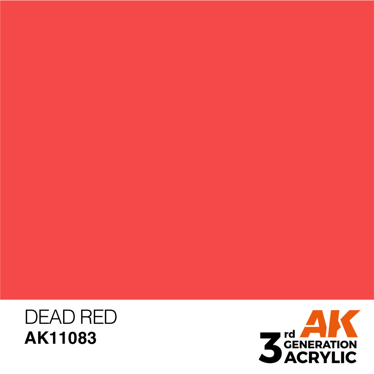 AK Interactive 3G Acrylic Dead Red 17ml