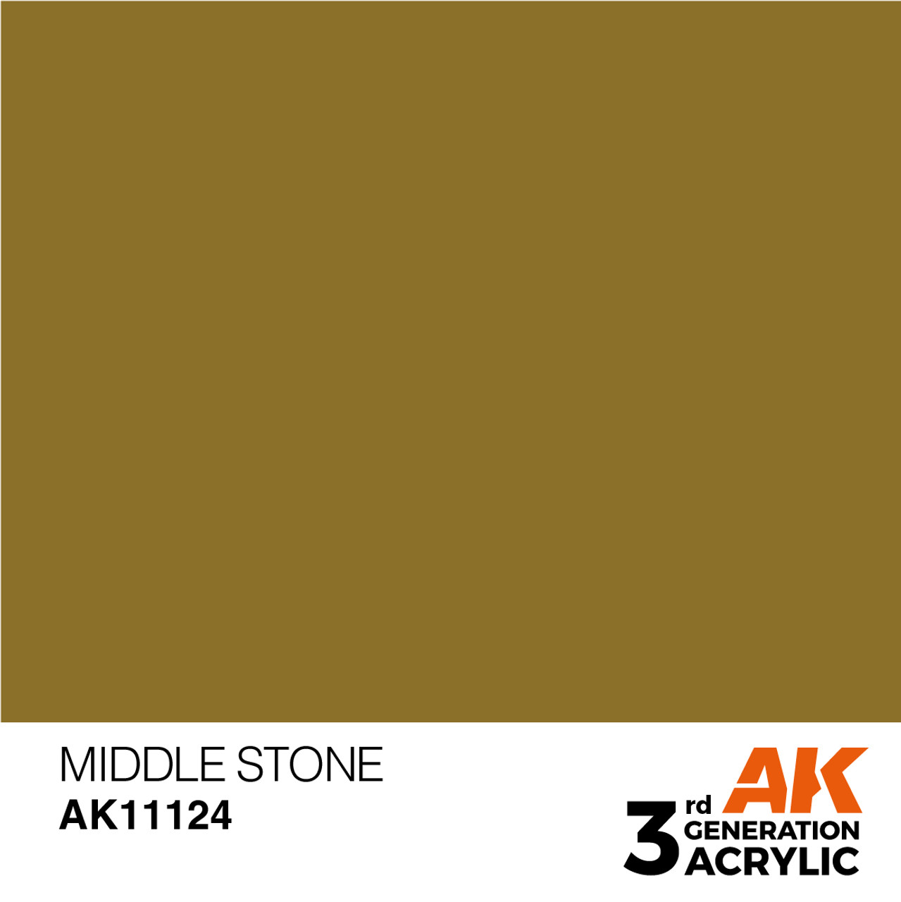 AK Interactive 3G Acrylic Middle Stone 17ml