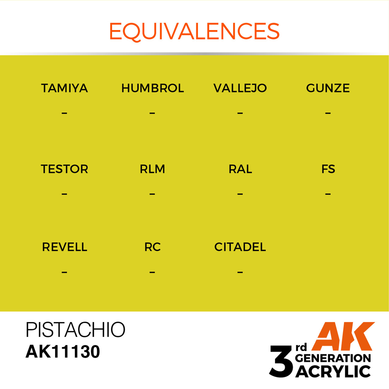 AK Interactive 3G Acrylic Pistachio 17ml
