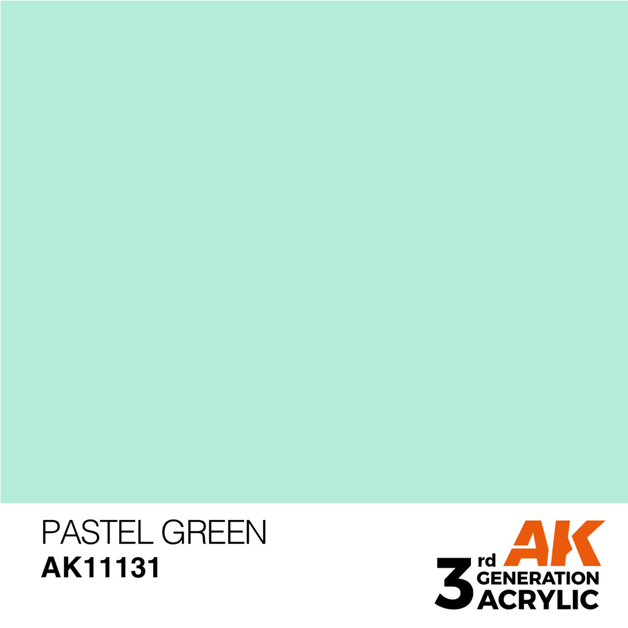 AK Interactive 3G Acrylic Pastel Green 17ml