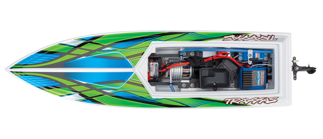 Traxxas Blast RTR Boat with USB-C Charger, Green