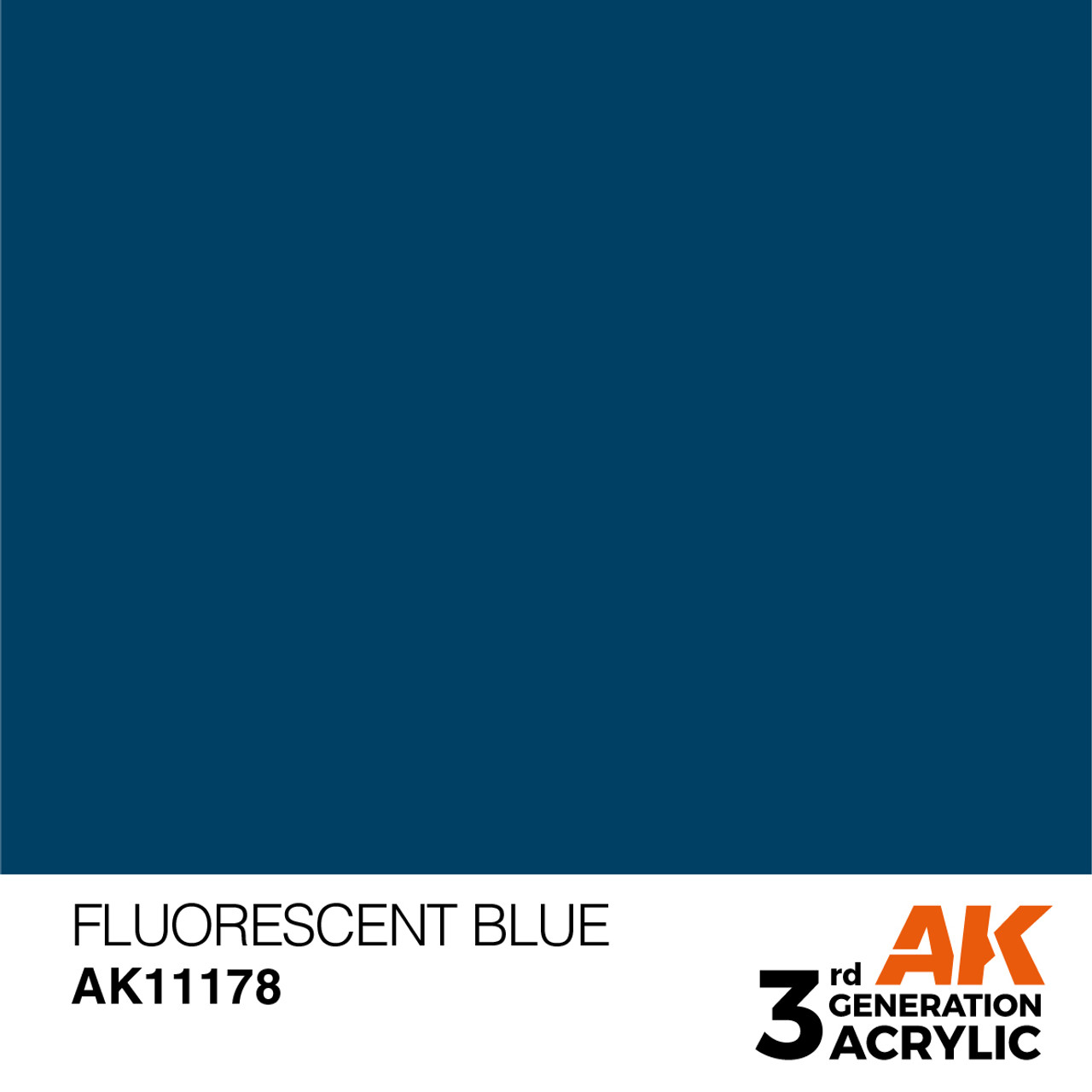 AK Interactive 3G Acrylic Fluorescent Blue 17ml
