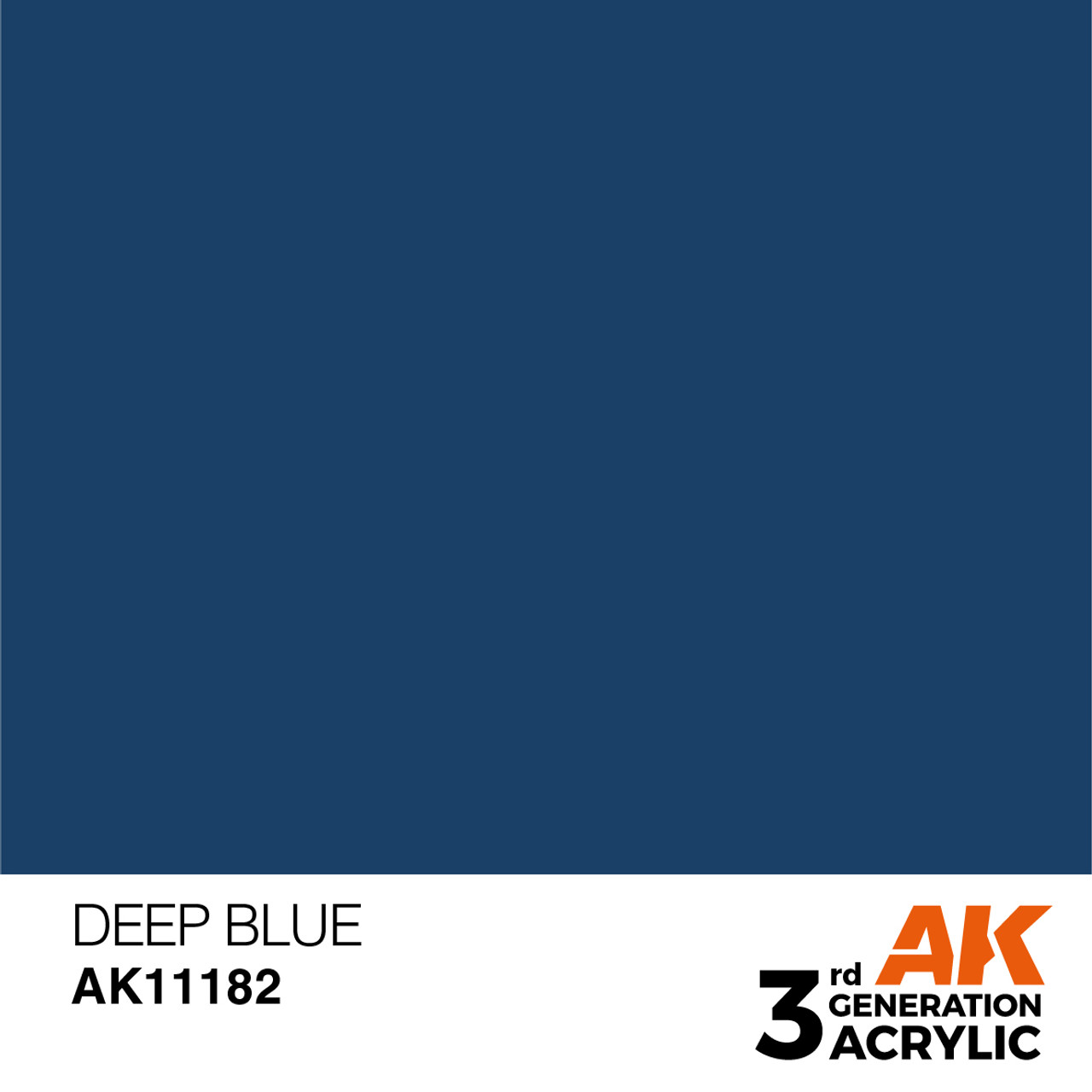 AK Interactive 3G Acrylic Deep Blue 17ml