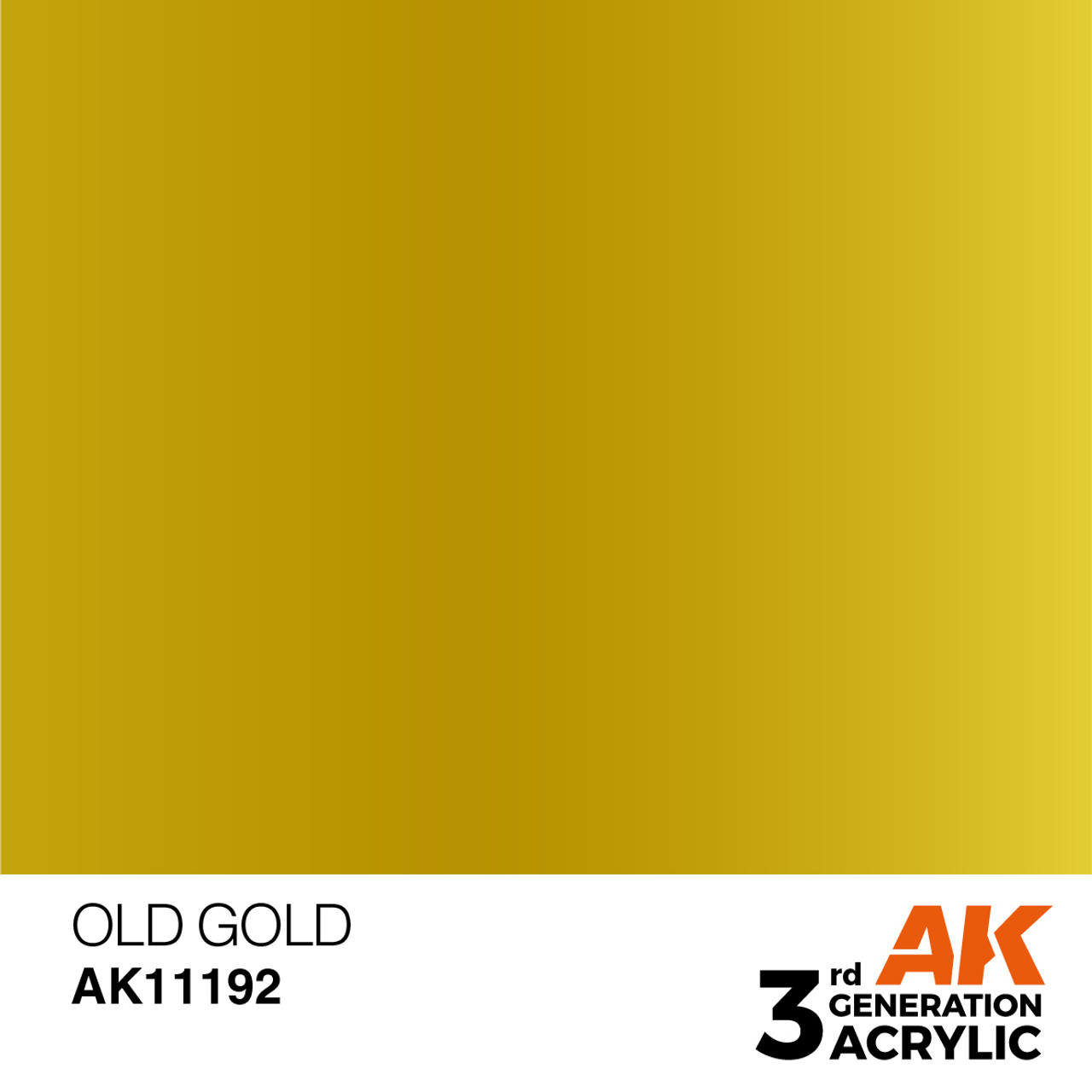 AK Interactive 3G Acrylic Old Gold 17ml