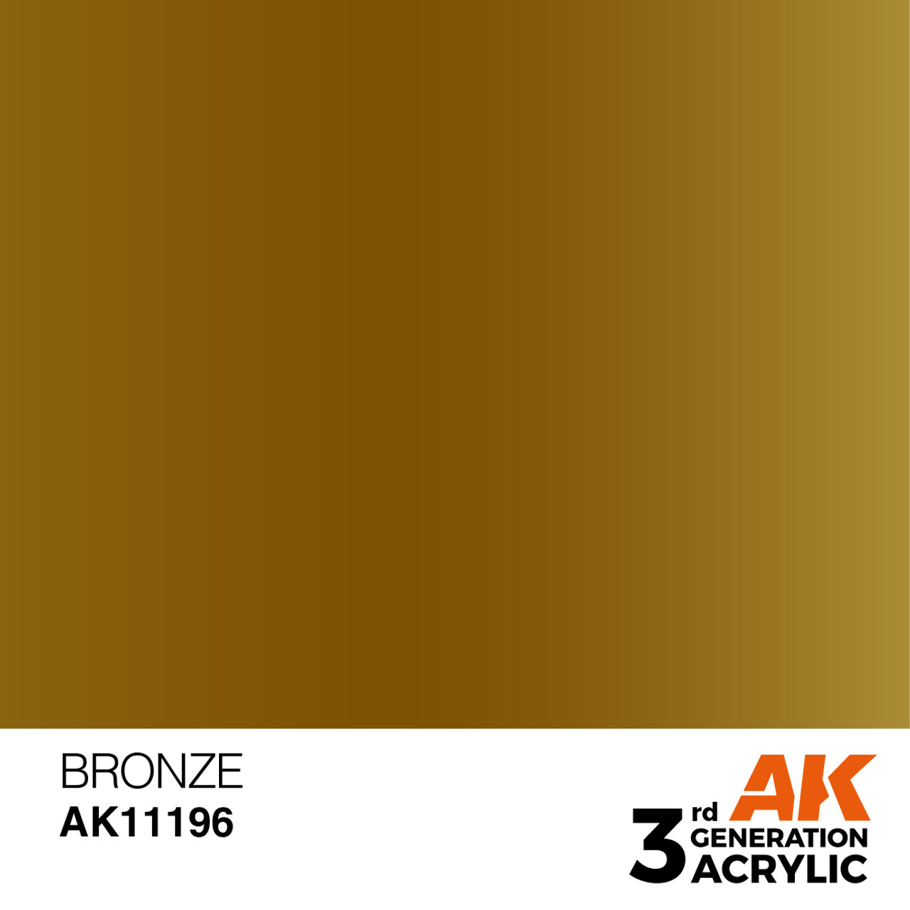 AK Interactive 3G Acrylic Bronze 17ml