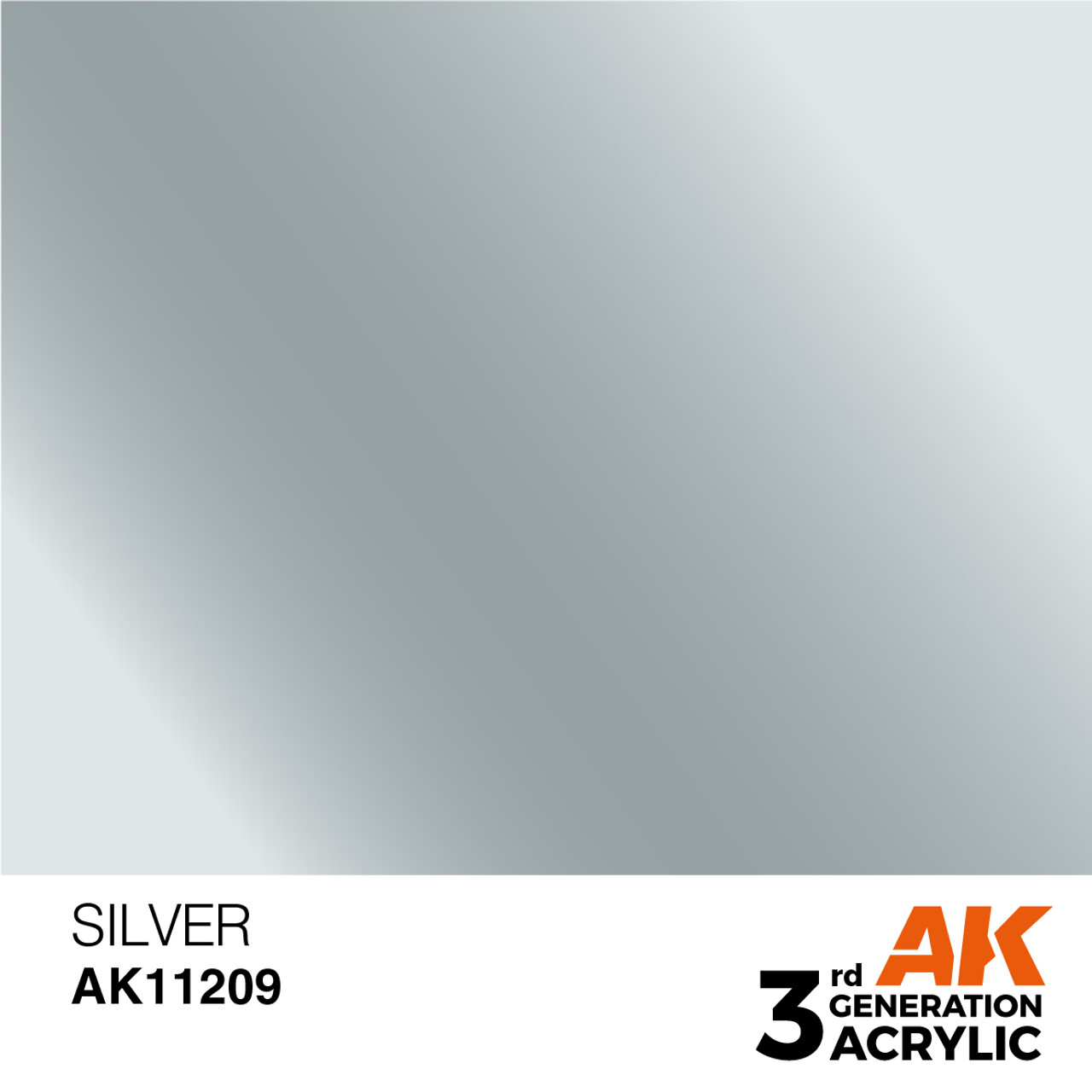 AK Interactive 3G Acrylic Silver 17ml