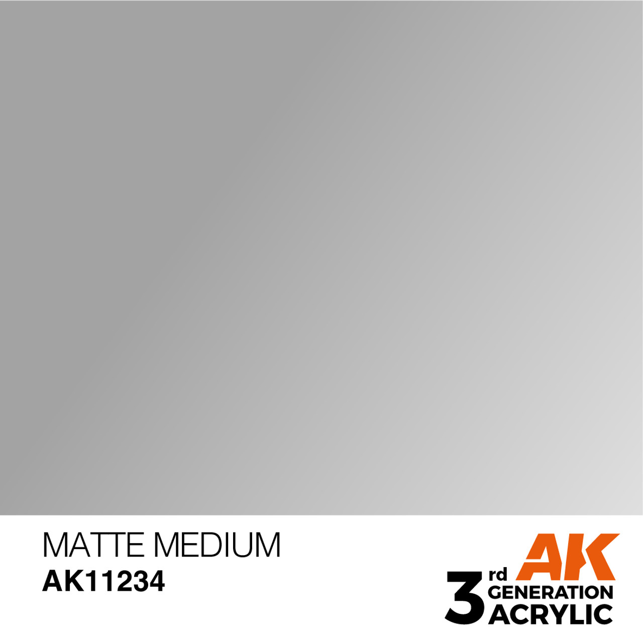 AK Interactive 3G Acrylic Matte Medium 17ml